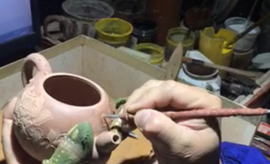 坭兴陶制作过程